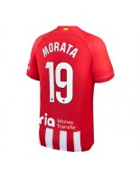 Atletico Madrid Alvaro Morata #19 Kotipaita 2023-24 Lyhythihainen